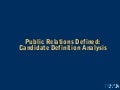 Definition of PR Summit (Candidate Definitions) Presentation 