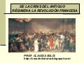Del Antiguo Régimen a la Revolución Francesa power point