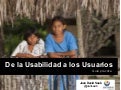 De la usabilidad a los usuarios