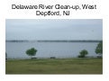 Delaware River Clean-up, West Deptford, NJ