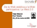 De la web estática a la web participativa