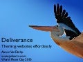 Deliverance talk at plone meetup