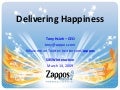 Deliverying Happines