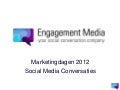 Social media conversaties @ De Marketing Dagen