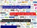 Democratisering technologie