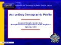 US Military Active Duty Demographic Profile