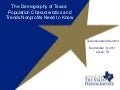 Demography of Texas with Dr. Lloyd Potter