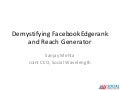 Demystifying Facebook Edgerank and Reach Generator