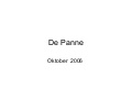 De Panne 200610
