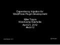Dependency Injection for Wordpress