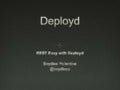 REST Easy with Deployd