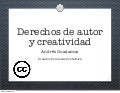 Derechos de autor y creatividad