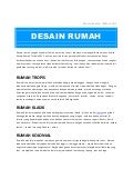 Desain Rumah Terbaik 2012