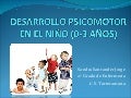 Desarrollo psicomotor