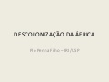 Descolonização