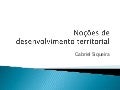 Desenvolvimento territorial