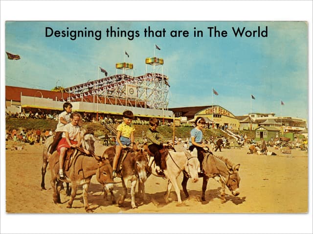 Design for being in the world