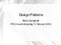 Design patterns