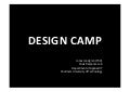 Design camp slides_landgren