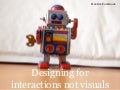 Designing For Use Not Visuals