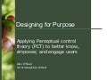 Designing For Purpose
