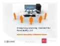 Designing Learning Content for Reusability 2.0