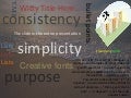 Design in ppt(slideshare)