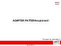 Design patterns - Adapter Pattern