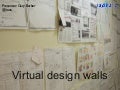 Virtual design walls