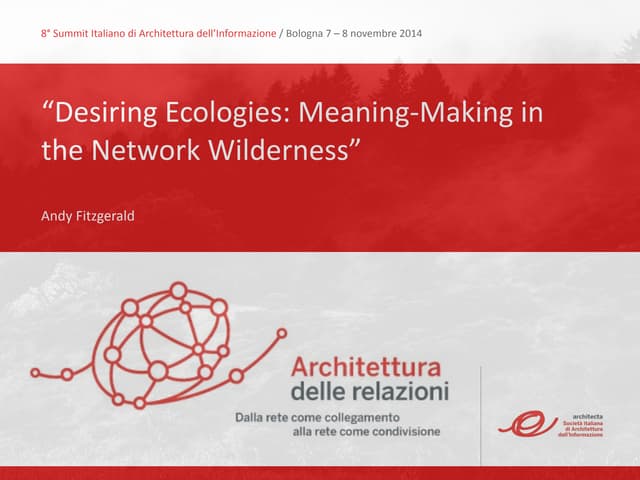 Desiring Ecologies: Meaning-Making ...