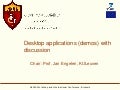 Desktop app demos