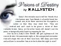 Book Teaser: Visions of Destiny