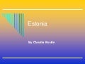 Estonia Power Point