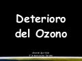 Deterioro Del Ozono Original