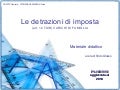Detrazioni di Imposta - Carichi di famiglia