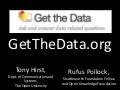Dev8d 2011-get thedata