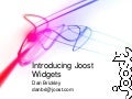 Introducing Joost Widgets (2007 talk)