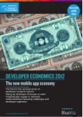 VisionMobile - Developer economics 2012