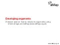 Developing arguments - critical thinking teacher&rsquo;s pack