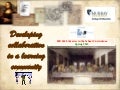 Developing collaboration in a learning community