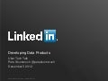 Developing Data Products