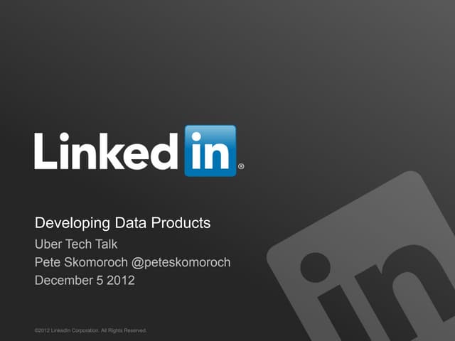 Developing Data Products