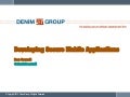 Developing Secure Mobile Applications