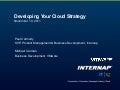 Developing Your Cloud Strategy