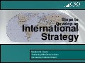 Developing Your International Market Strategy