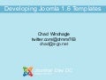 Developing joomla 1.6 templates