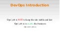 Dev ops