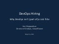 DevOps Hiring