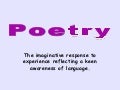 De Weese Poetry Notes Ppt[1]