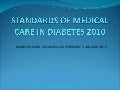 Diabetes Care 2010